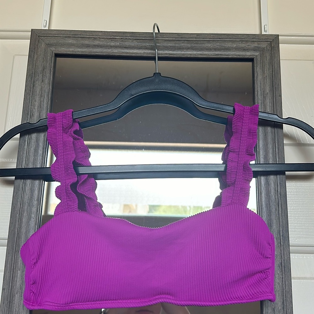 Purple Bikini Top